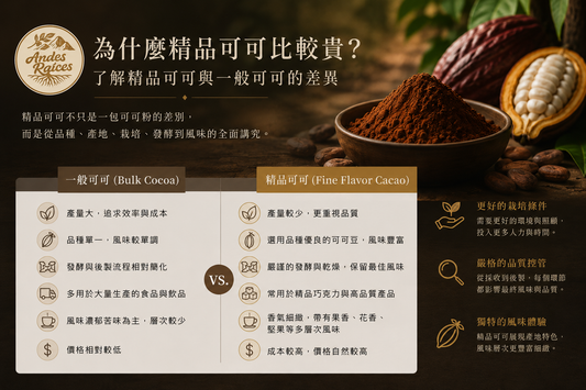 為什麼精品可可比較貴？了解精品可可與一般可可的差異